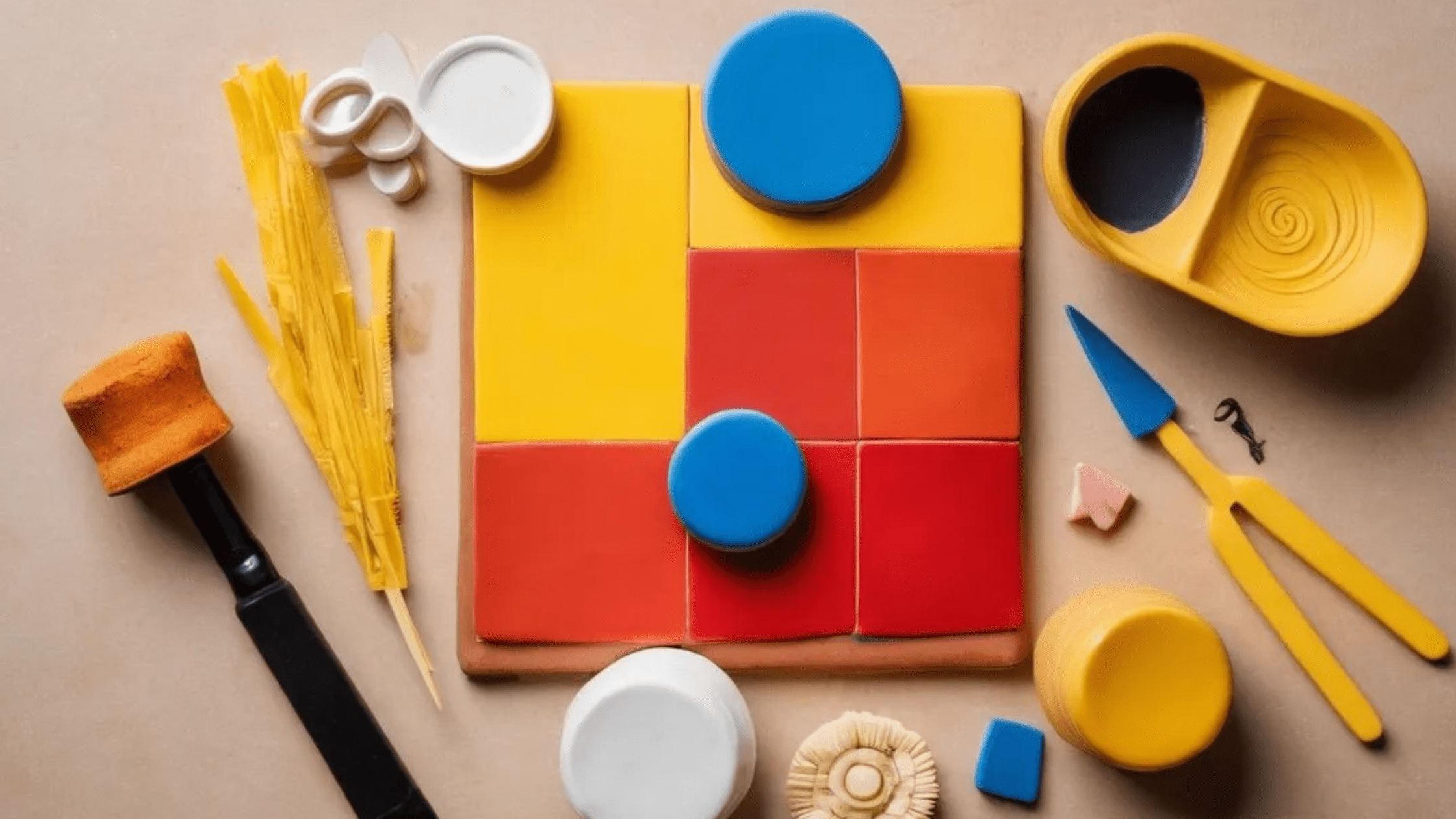 Mix of Clay Colors