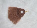 Bohemian Macrame Tassel Earrings