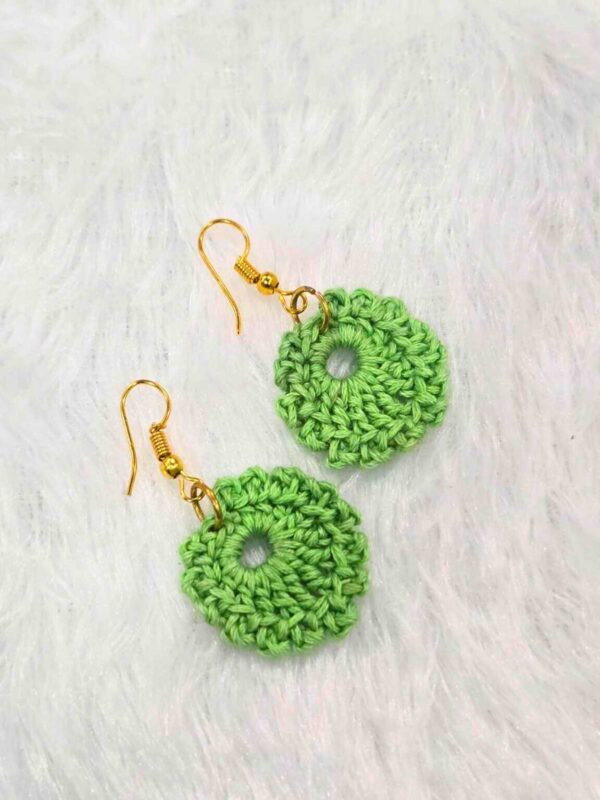 Meadow Bloom Crochet Earrings