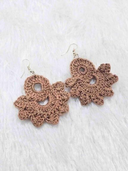 Boho Blossom Crochet Earrings