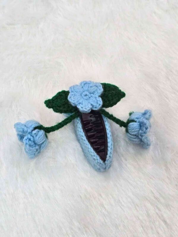 Handcrafted Crochet Floral Hair Clip