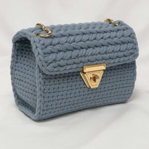 handcrafted crochet shoulder bag