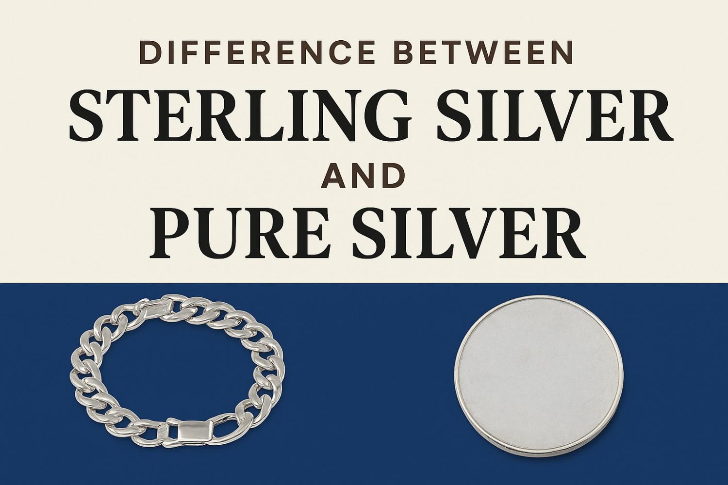 Difference Between Sterling Silver and Pure Silver