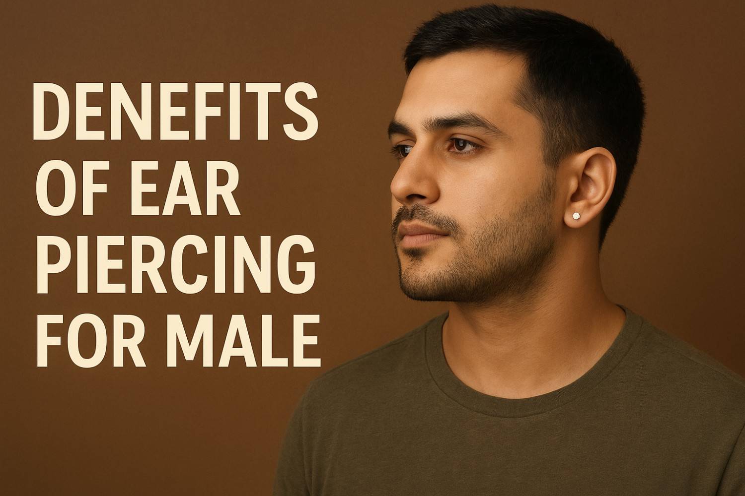 Benefits of Ear Piercing for Male