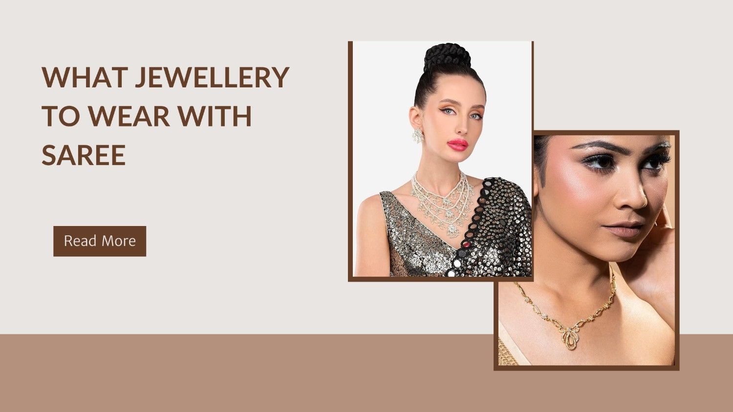 What Jewellery to Wear With Saree