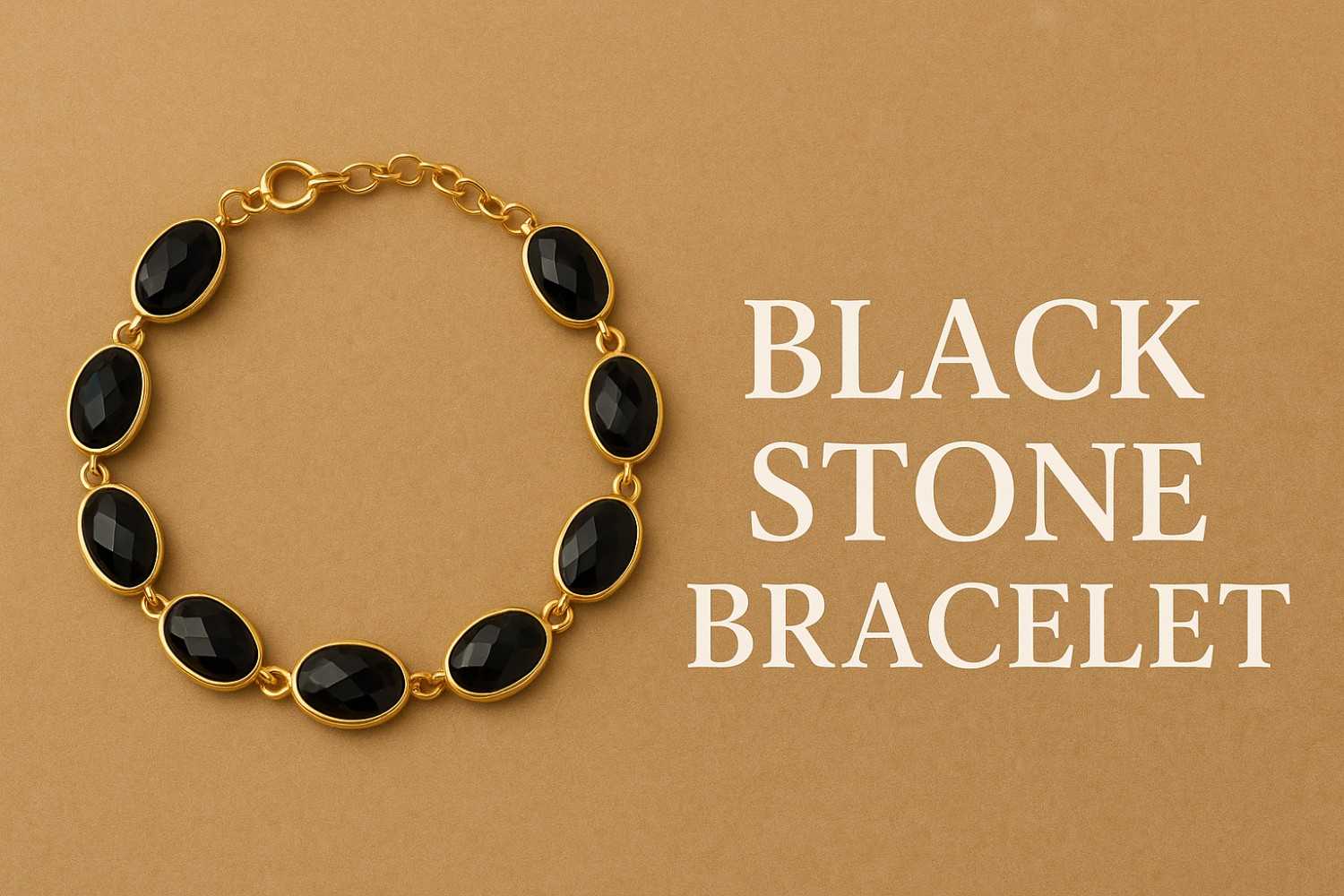 Black Stone Bracelet